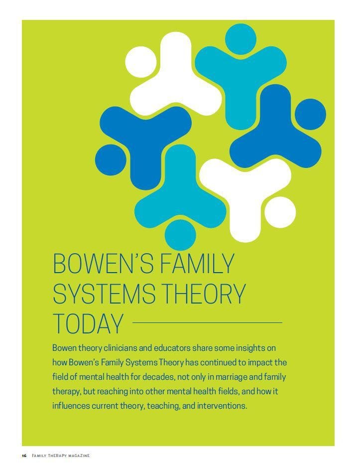 Bowenian Family Therapy